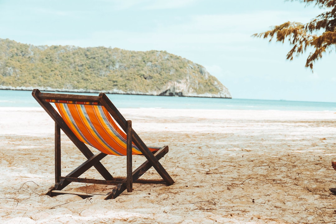 Photo beach chair